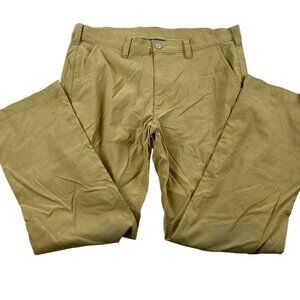 Eddie Bauer Mens Pants 36x32 Nylon & Spandex Khaki
